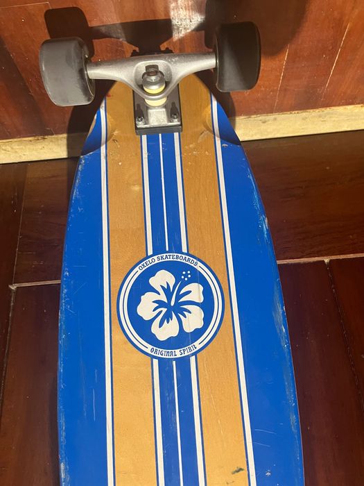 Skate longboard azul