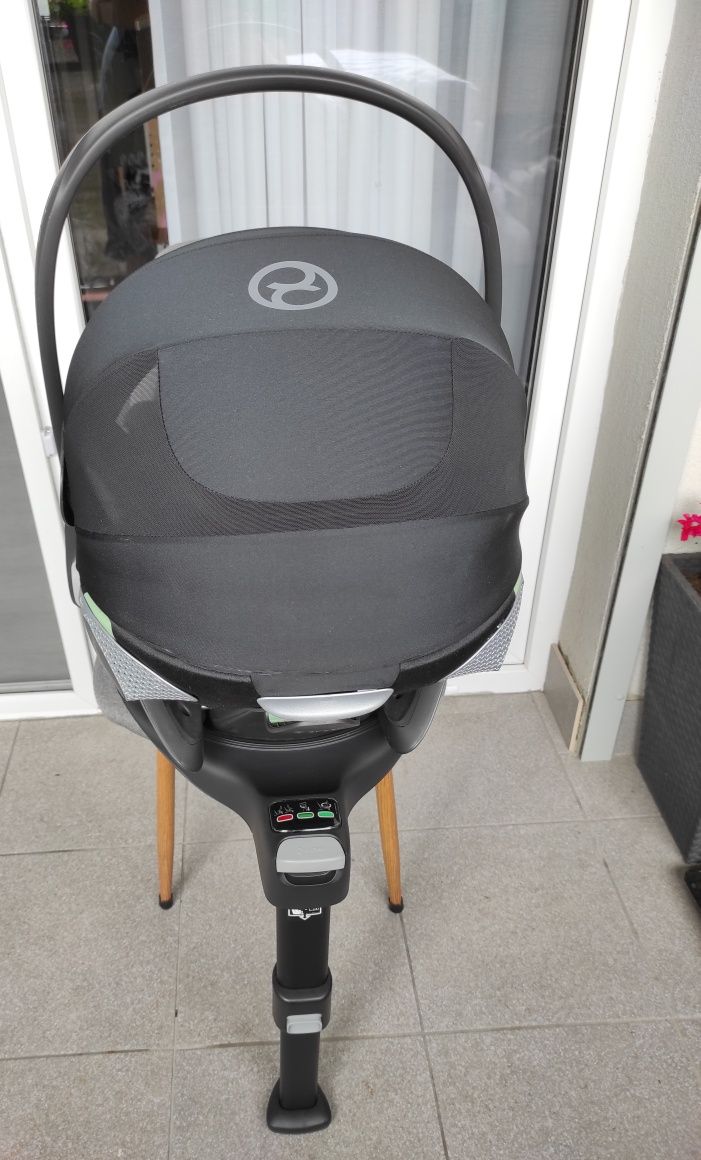 Zestaw Fotelik Cybex Cloud T i- size Plus Sepia Black + Baza T i- size