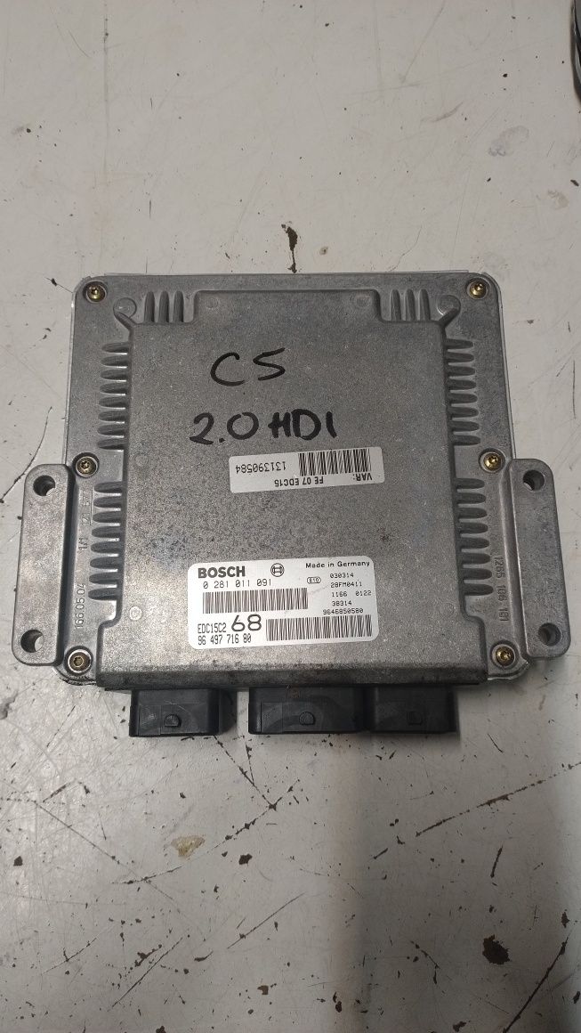 Komputer silnika Citroen C5 2.0 HDI