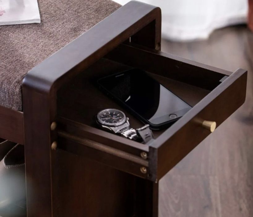 Ławka na buty bambusowa