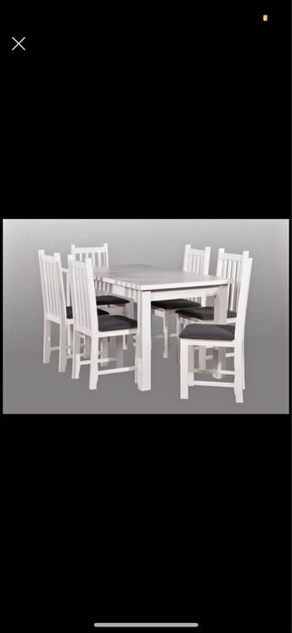 Zestaw kuchenny promocja ( Krzesla i stol )