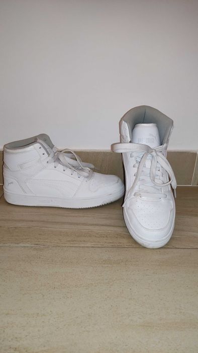 Sneakersy białe Puma rozmiar 39, jak nowe, stan bardzo dobry