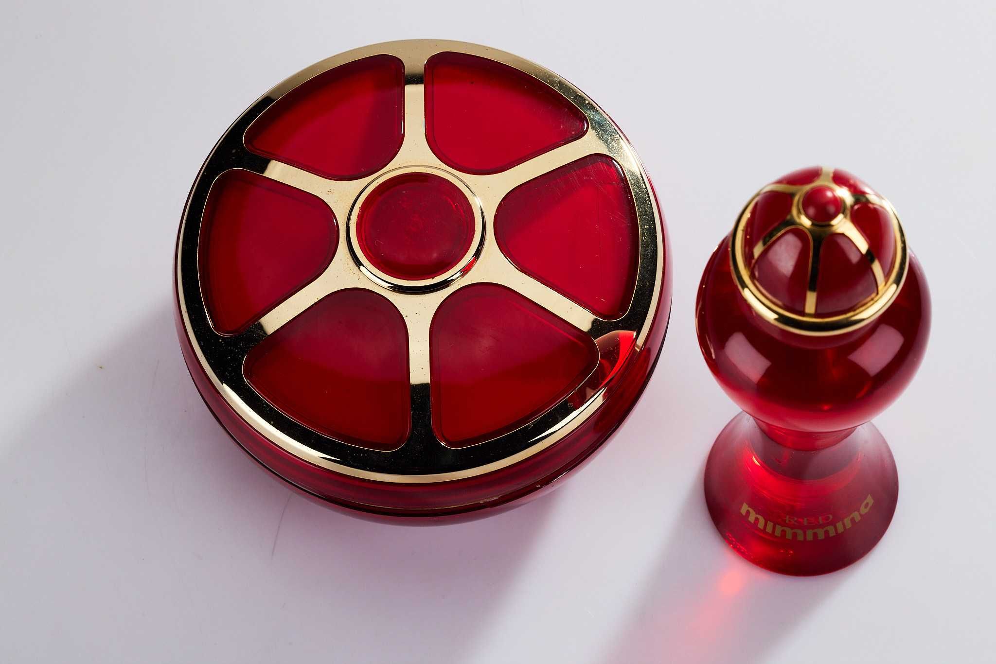 Mimmina Red perfumy pudełka po perfumach kolekcjonerskie