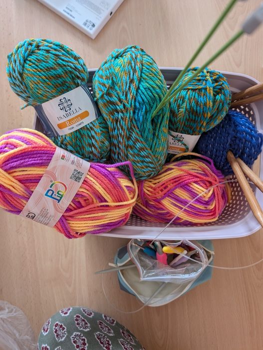 Ovillas Multicolor Acrílico