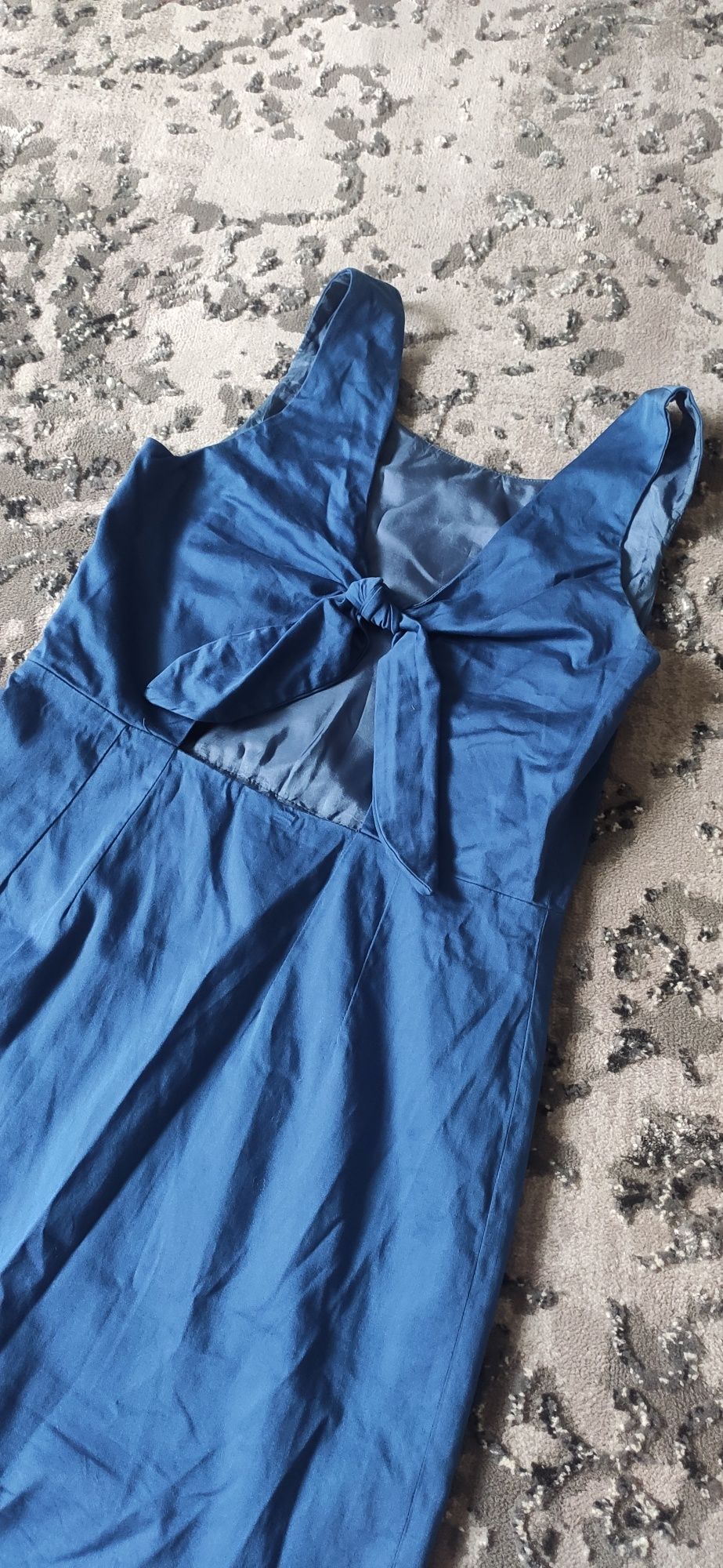Сарафан, плаття коктейльне, сукня синя.