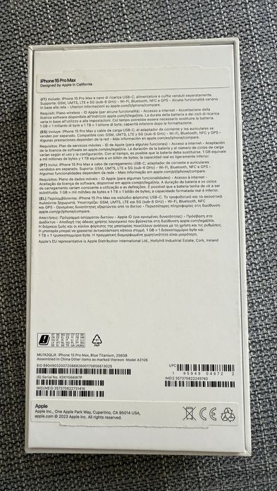 iPhone 15 Pro Max 256GB