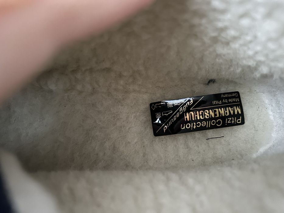 Pitzi шерстяні тапочки тапки черевики 47 р уст 30 см