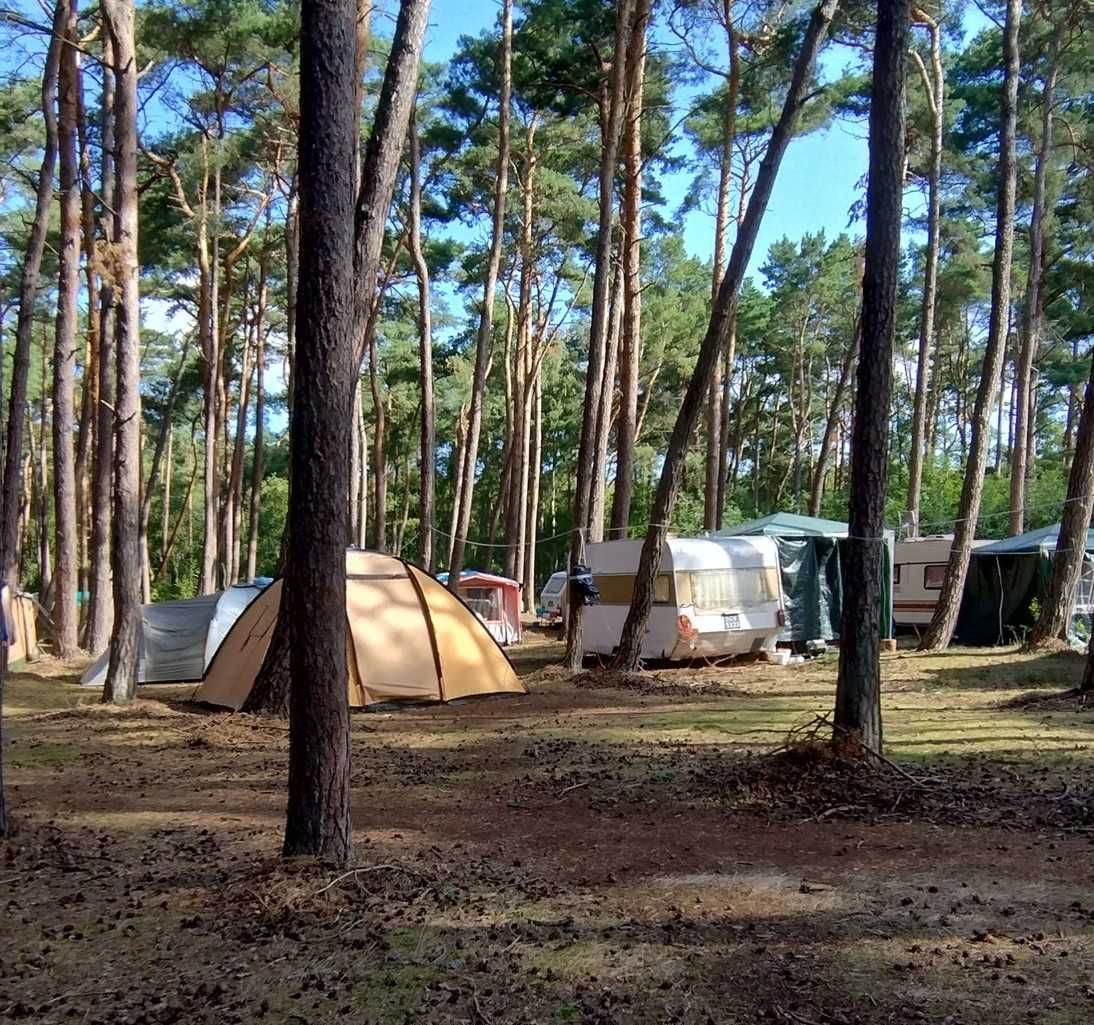 BIWAKOWISKO "PLACÓWKA ŚLIMAKA" nad morzem w Międzywodziu