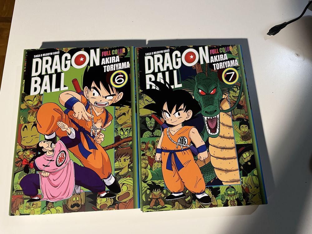 Dragon Ball Full Color - 5 tomów, manga, zestaw, miękka oprawa