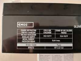 Sprzedam Akumulator EMOS 0T 2.2-12 Nowy ( posiadam 4 sztuki) już