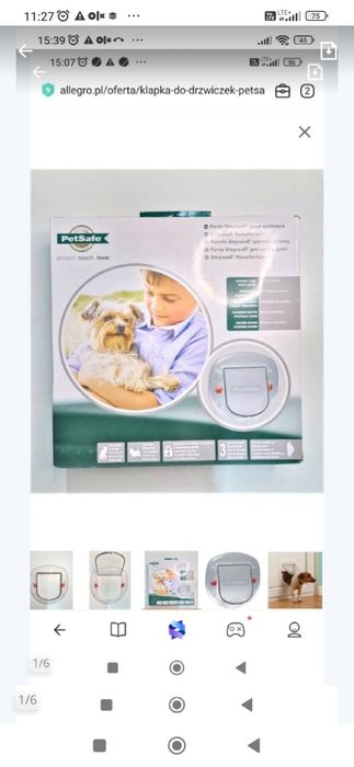 Klapka do drzwiczek  dla psa, kota PetSafe