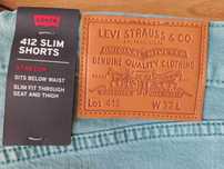 Szorty męskie Levis Premium 412 Slim Shorts 32/9
