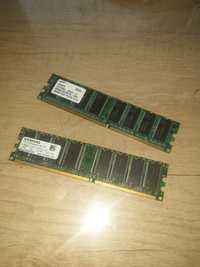 Оперативна пам'ять DDR 2х256mb 2 планки