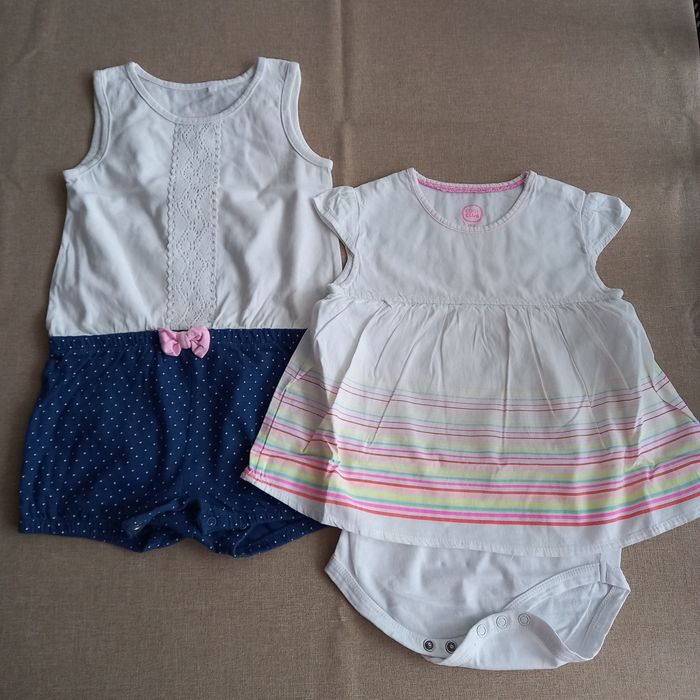 Rampersy dla dziewczynki, Cool Club, r. 92 Zestaw