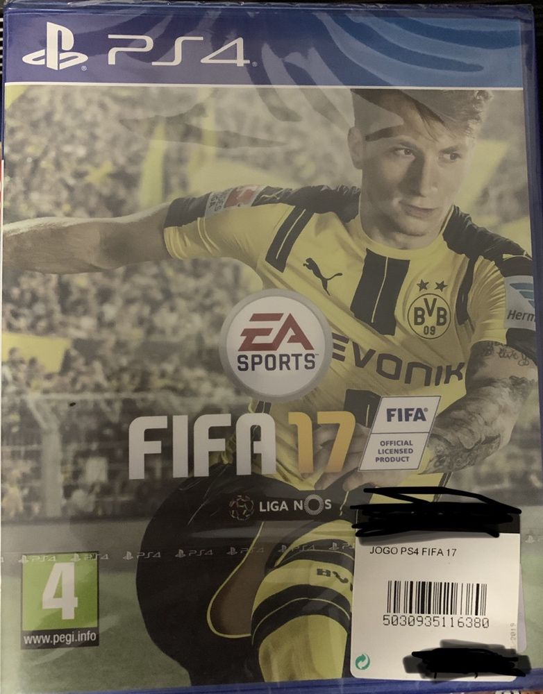 Fifa 17 novo selado