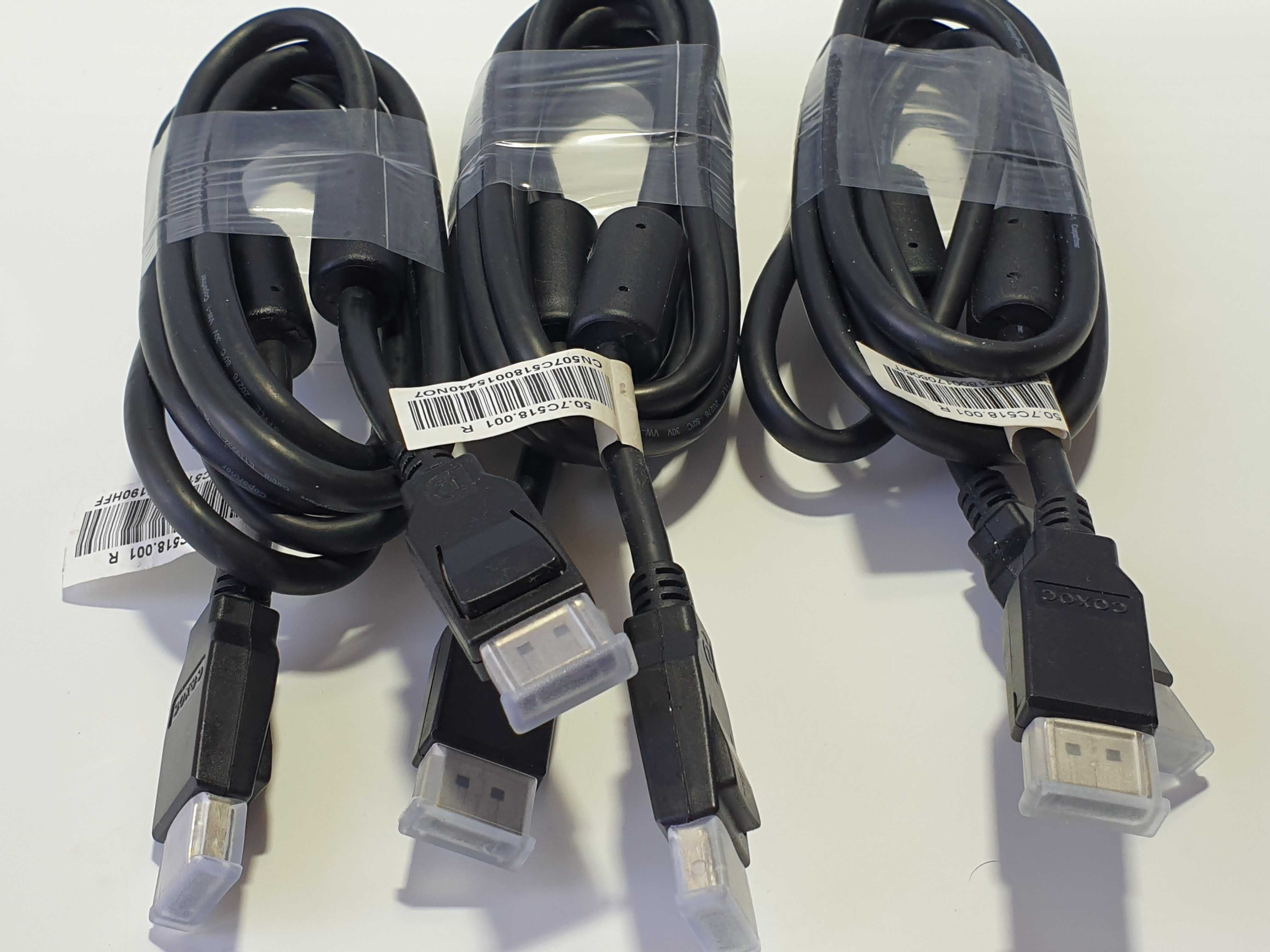 кабель displayport to displayport 1.9m COXOC