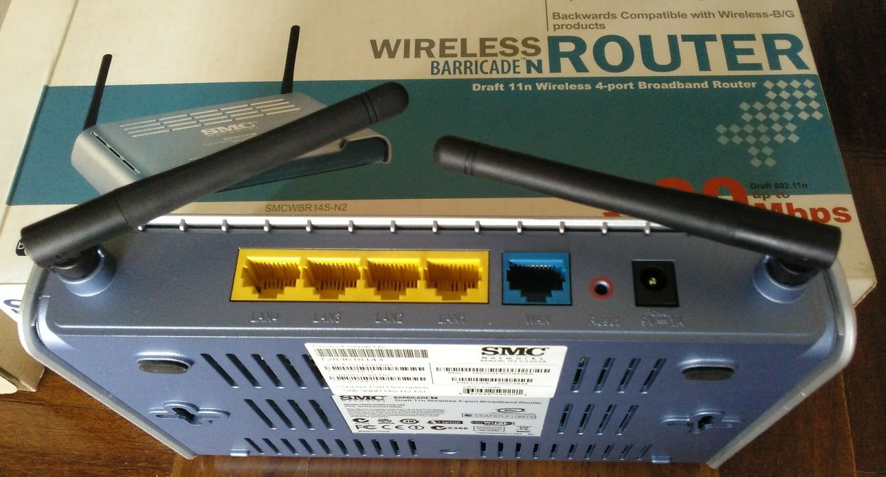 SMC Wireless Barricade SWCWBR14S-N2 NOVO