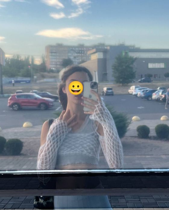 Кофта сітка ручна робота