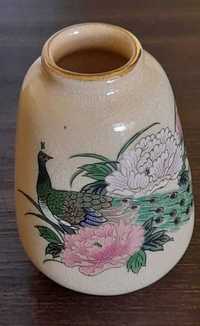 Jarra pequena de porcelana japonesa Satsuma pintada à mão