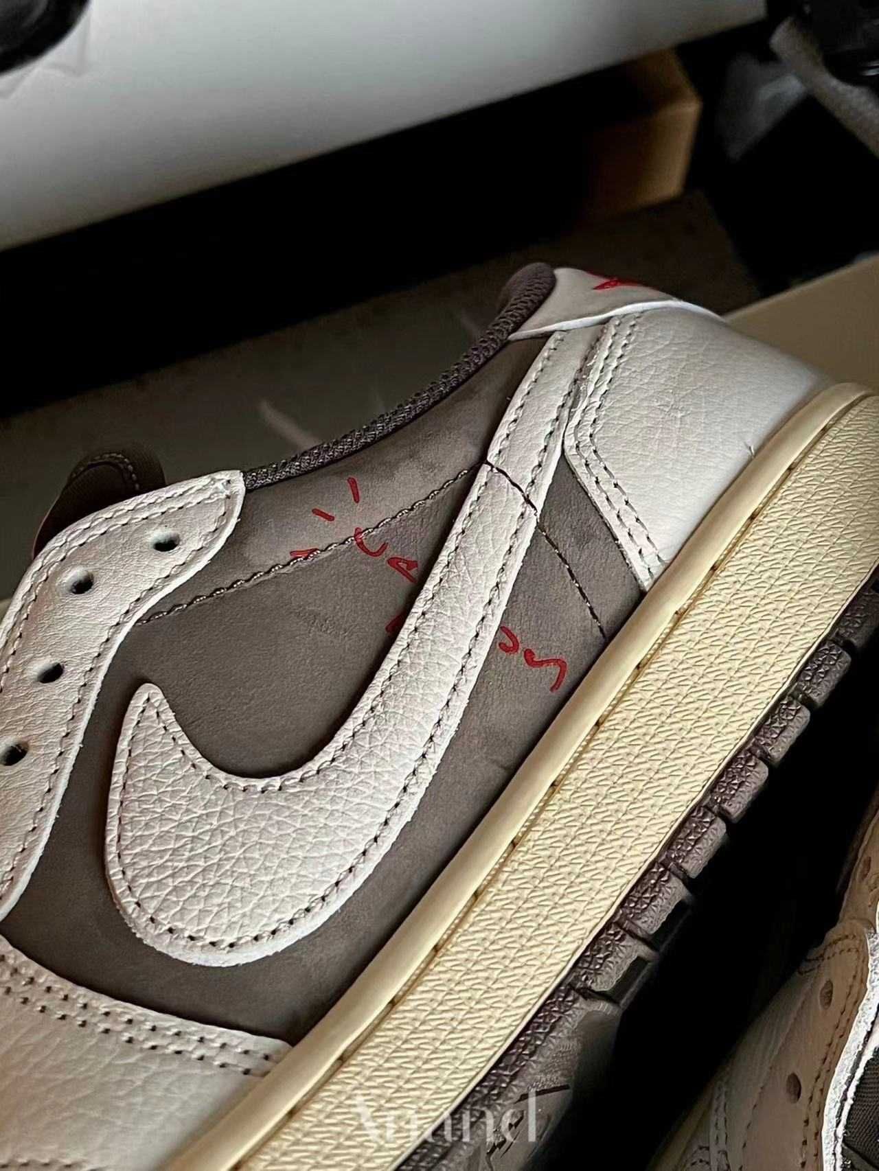 TS x Jordan1 Low Reverse Mocha Buty do koszykówki Trampki