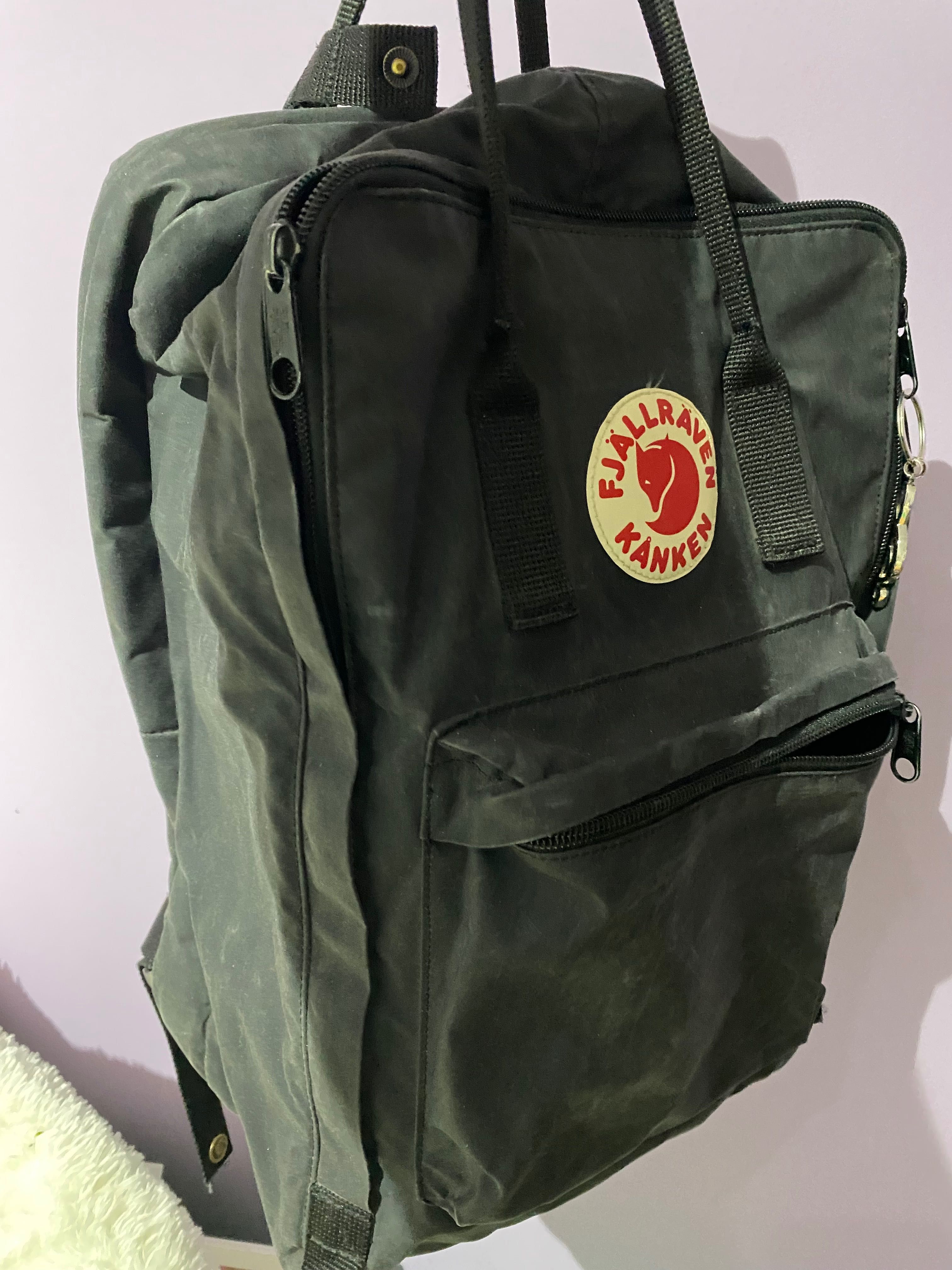 Plecak czarny FJALLRAVEN KANKEN wodoodporny oryginalny