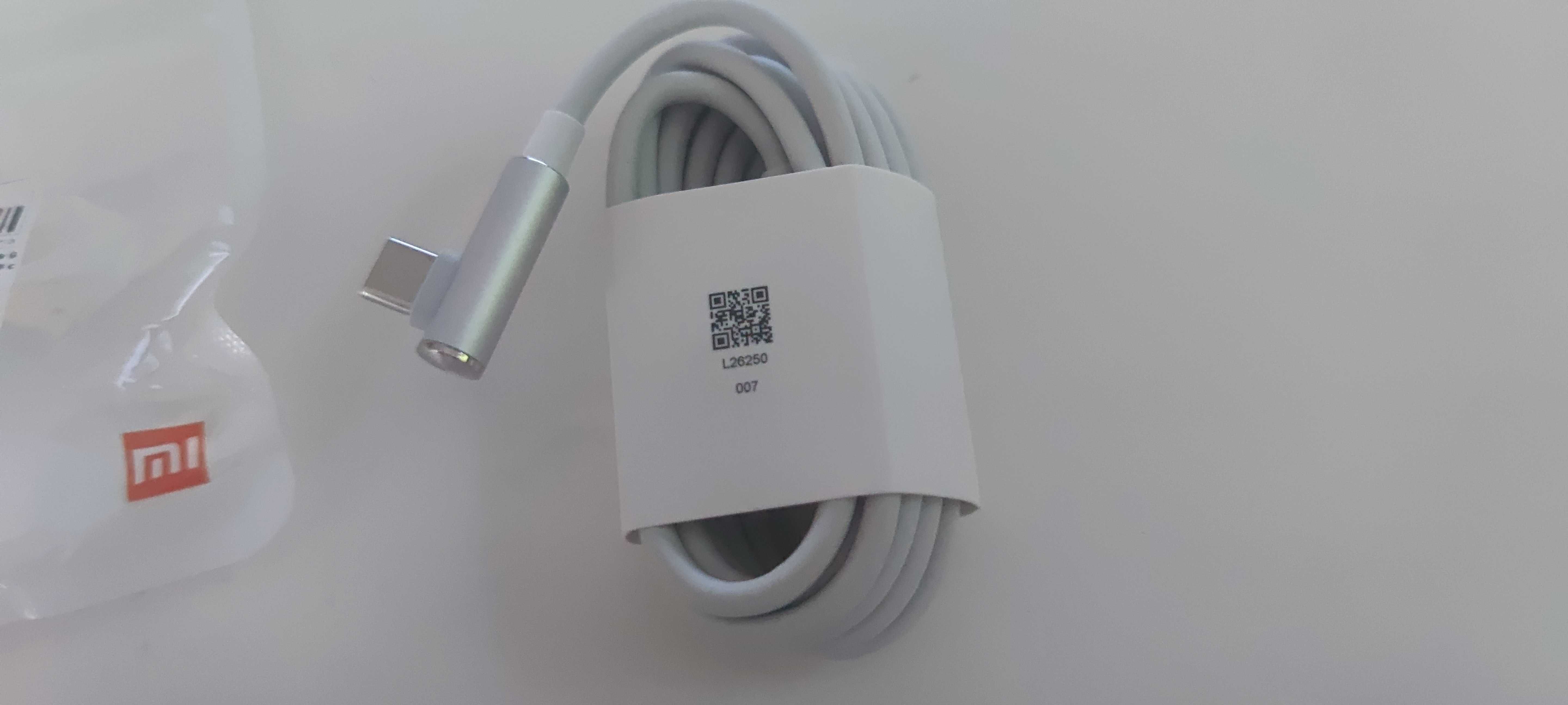 Przewód ładowarki Xiaomi 1.8m biały, do 120W 6A Mi Turbo Charge!