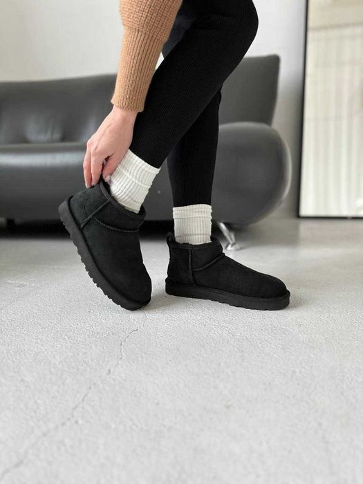 Угги/Уги/Угг/Уггі/UGG Australia Ultra Mini Classic Black/100% Овчина