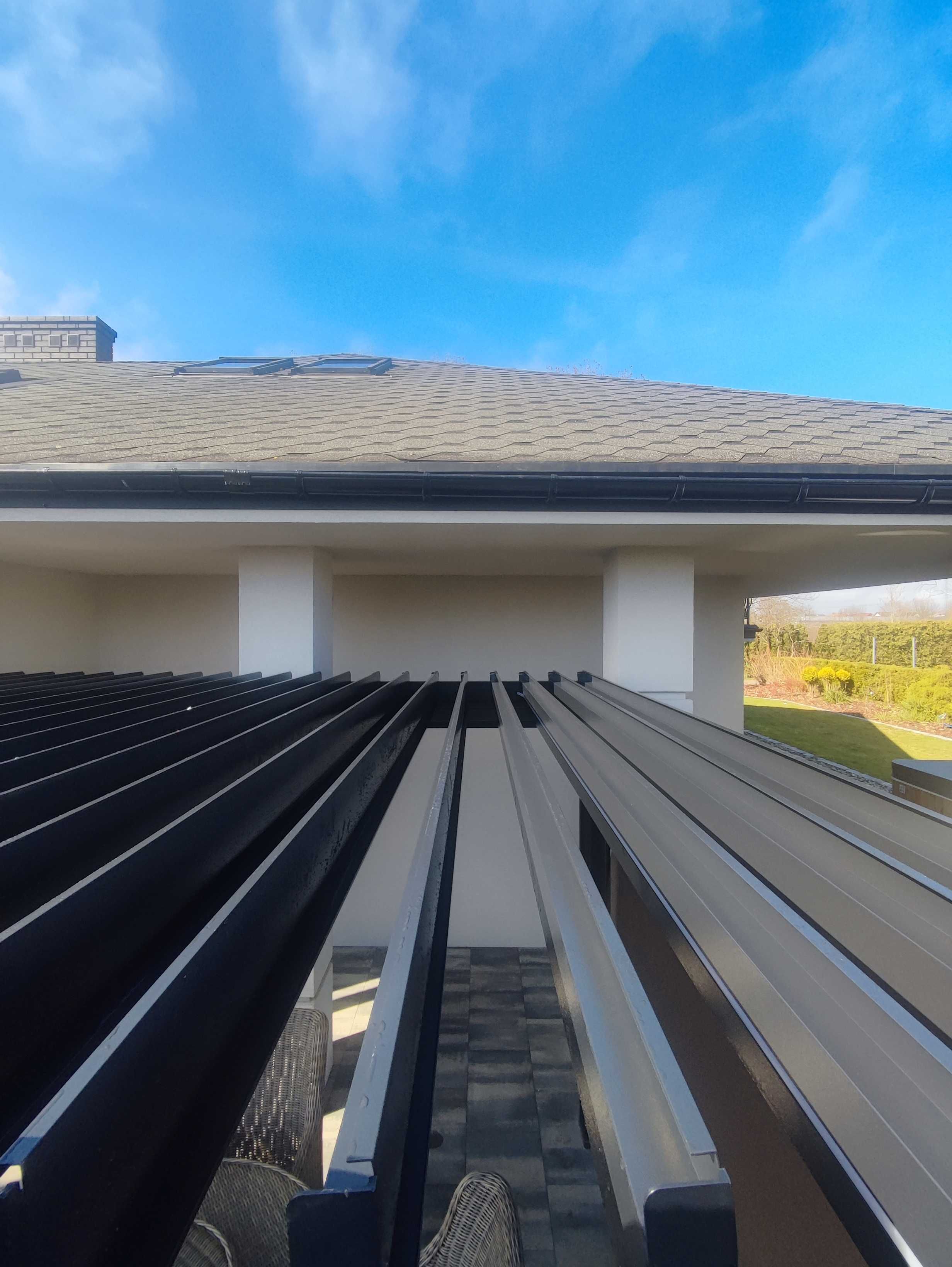 Pergola Ogrodowa Aluminiowa 4x4 Zadaszenie Tarasu Lamele