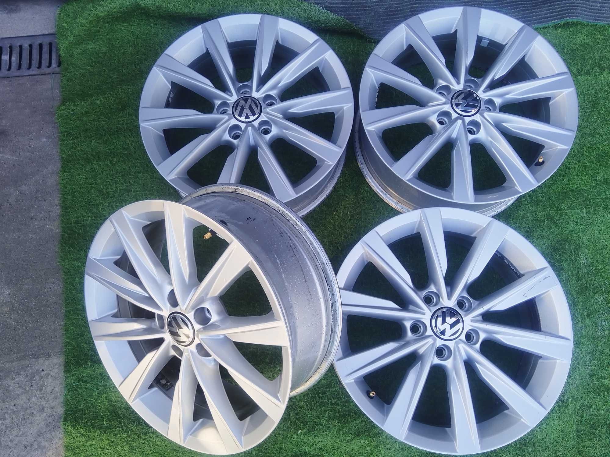 ALUFELGI 17'' 5x112 ORYGINAŁ VW Tiguan,T-Roc,Passat B5,B6,B7,B8,Touran