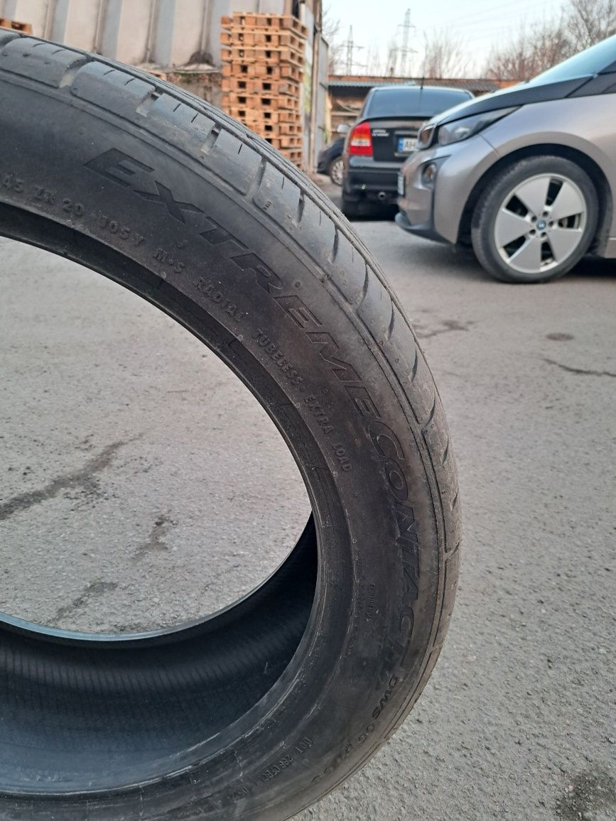 Continental extremecontact 255/45 r20 
1шт
6,5 мм протектор
1500грн