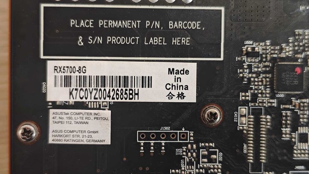 Asus RX 5700 8 GB Ref на пломбі XT потужніше Radeon 580, Vega, nVidia