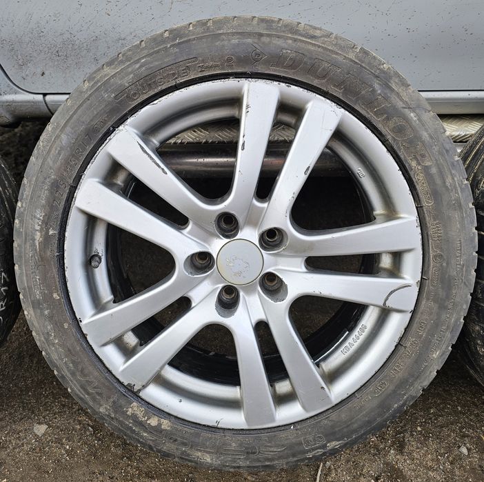 Koła felgi aluminiowe 5x112 et35 7.5j opony 225/45R17 lato