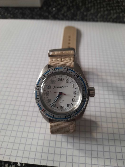 zegarek Vostok Komandirskie Baikal amfibia automat, 24h całodobowy