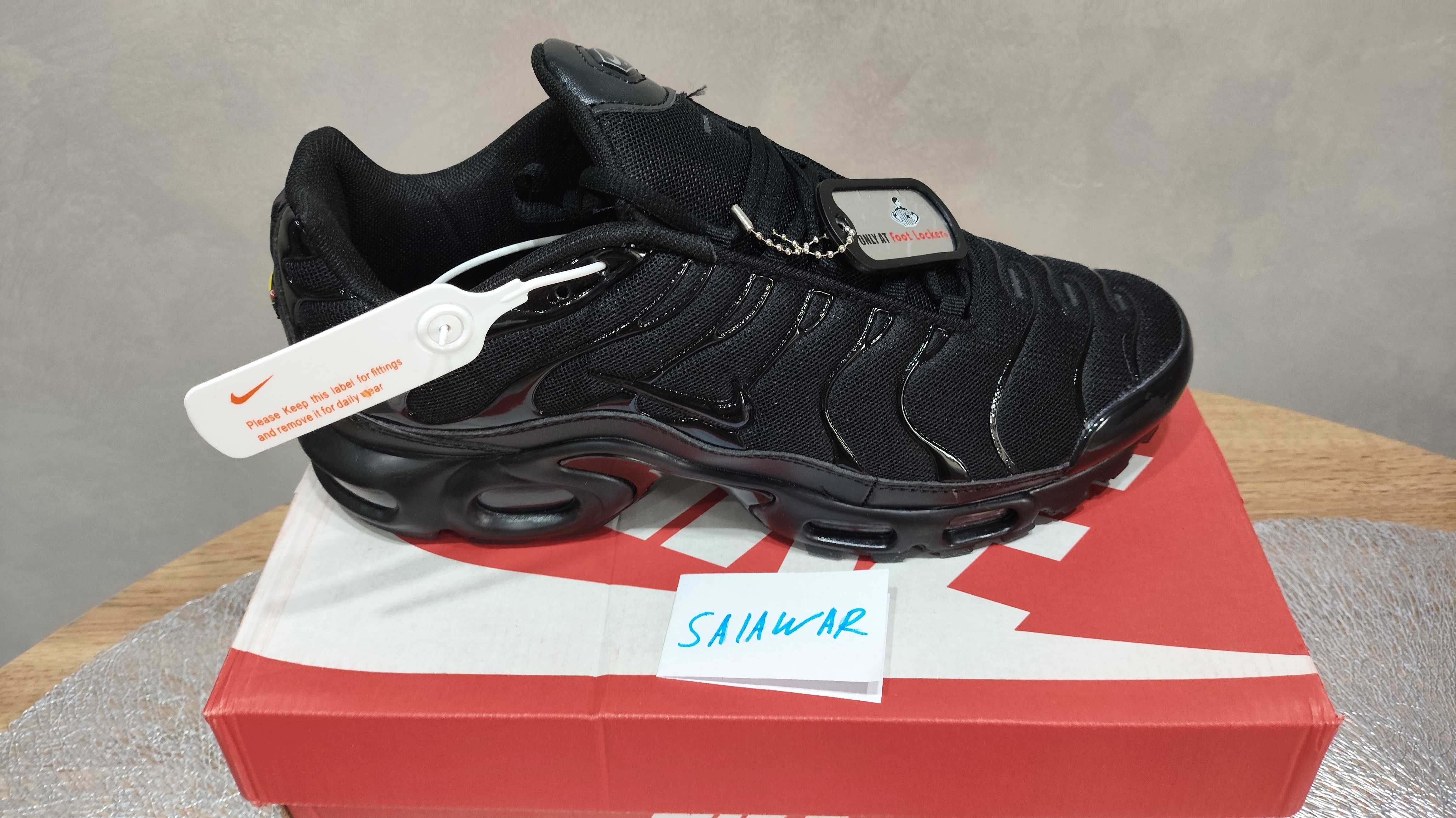 Buty nike TN Plus 41-45 czarne super nowe
