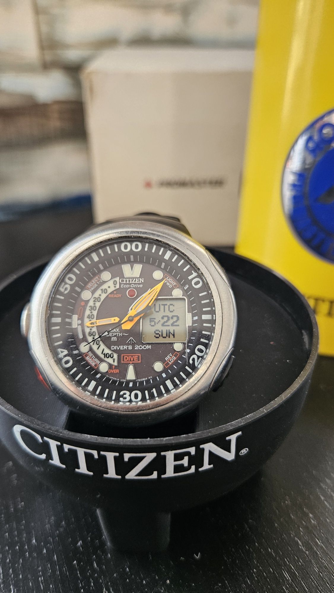 Citizen U106 “Lua Cheia” – Aqualand Promaster – Completo com Caixa