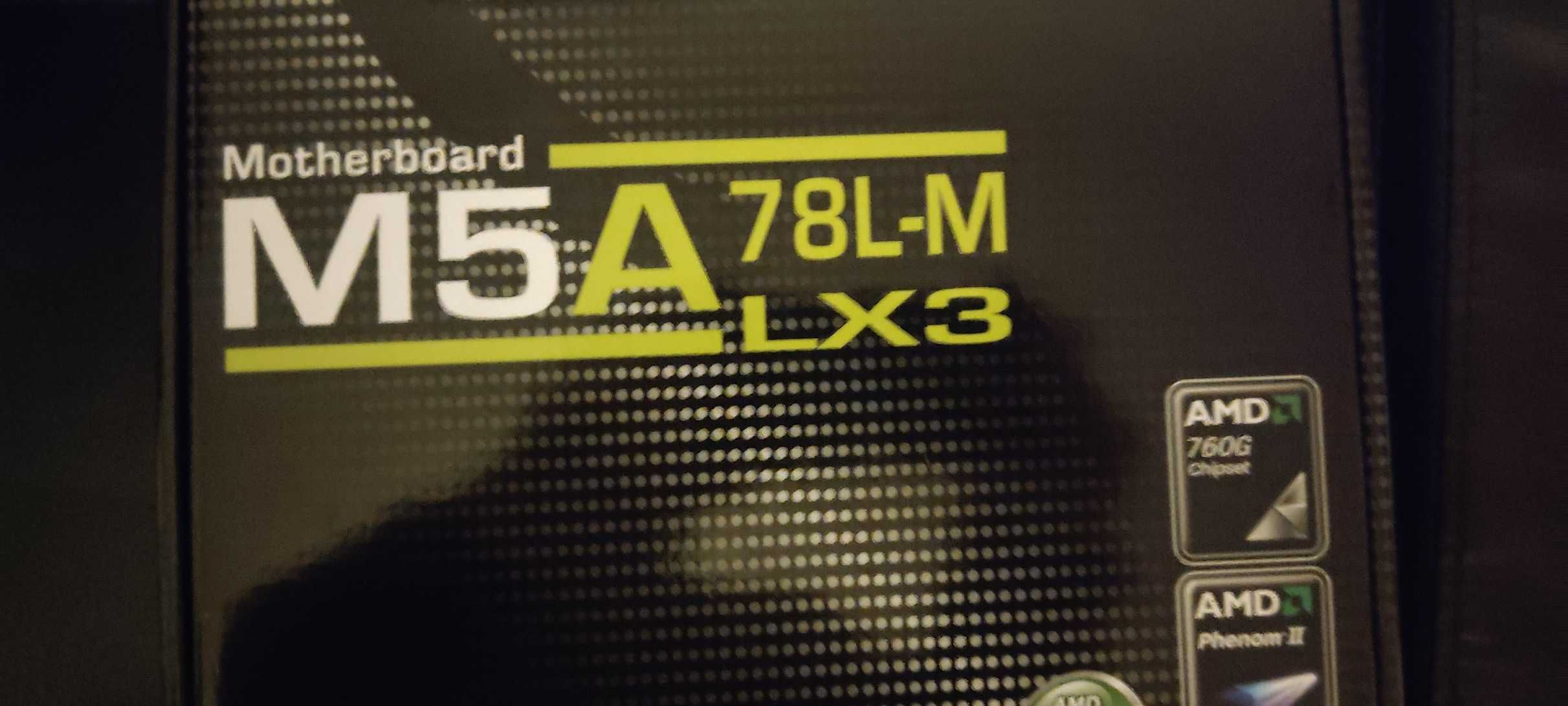 Motherboard para AMD Socket AM3  da Asus M 5A  78L-MLX3