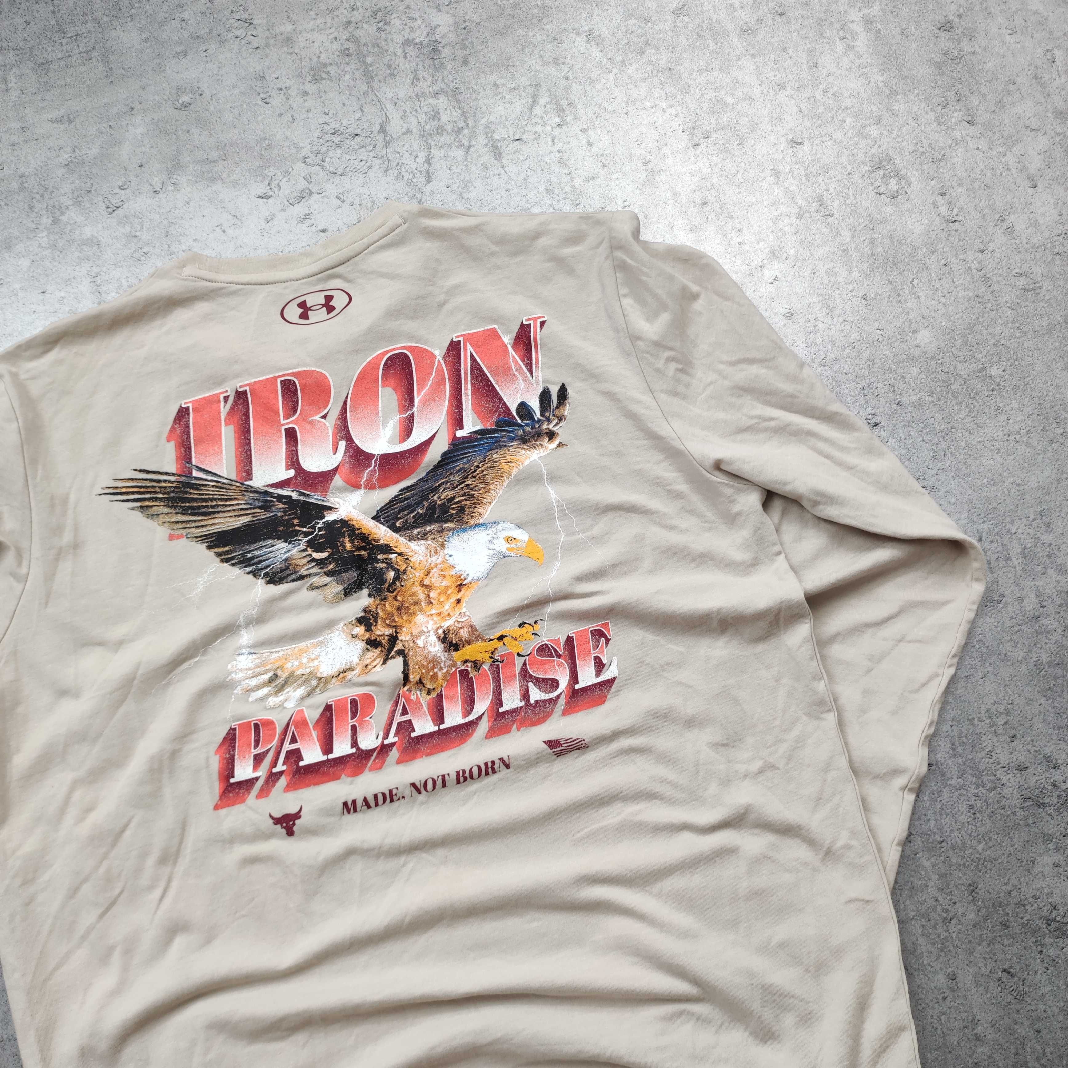 MĘSKA Koszulka PREMIUM Siłownia Limited Under Armour The ROCK IronUSA