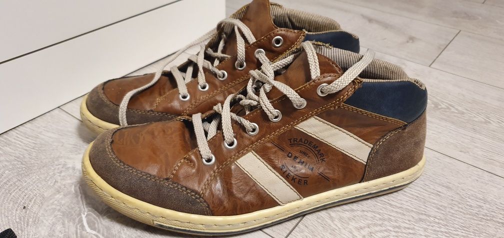 Buty skórzane RIEKER męskie rozmiar 42,5 wkładka 27cm