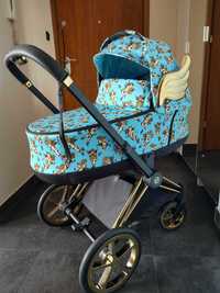 Wózek 2w1 Cybex Jeremy Scott Cherubs Blue - niebieski w cherubinki