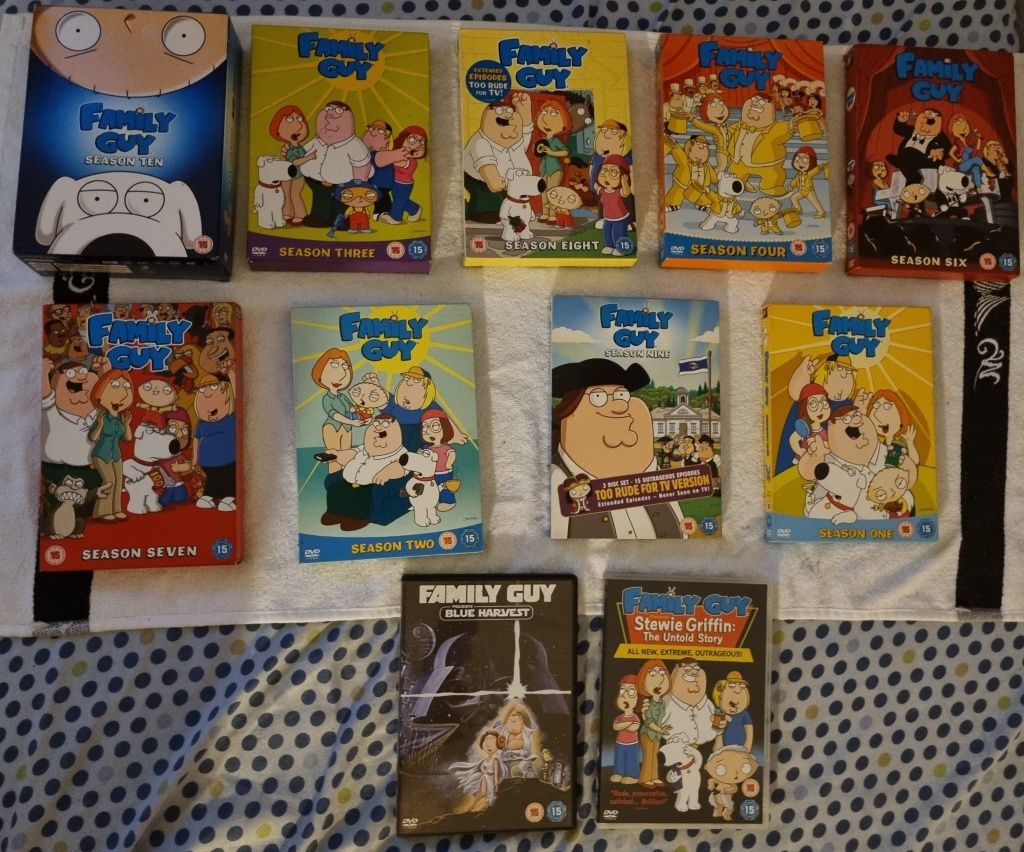 DVDS Coleções Family Guy para Crianças individual