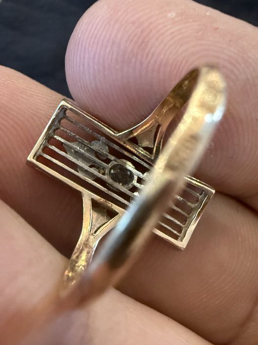 Кольцо бриллианты ссср