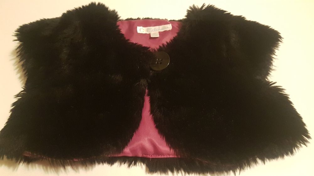 Colete de pêlo menina Tam. 9meses