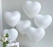 Zestaw 50szt balonow serca