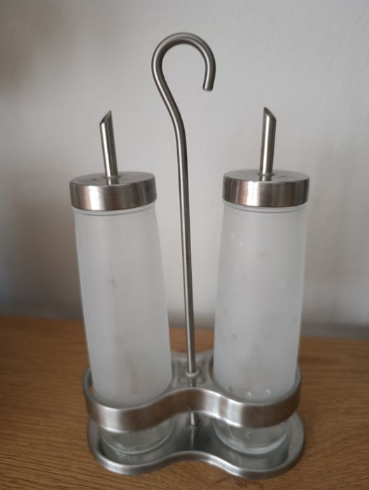 IKEA Droppar zestaw na oliwę i ocet