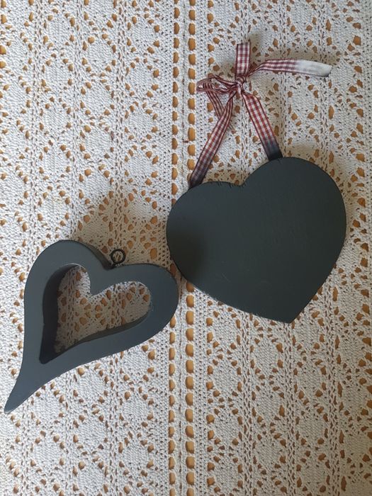 Zawieszki serca dekoracyjne