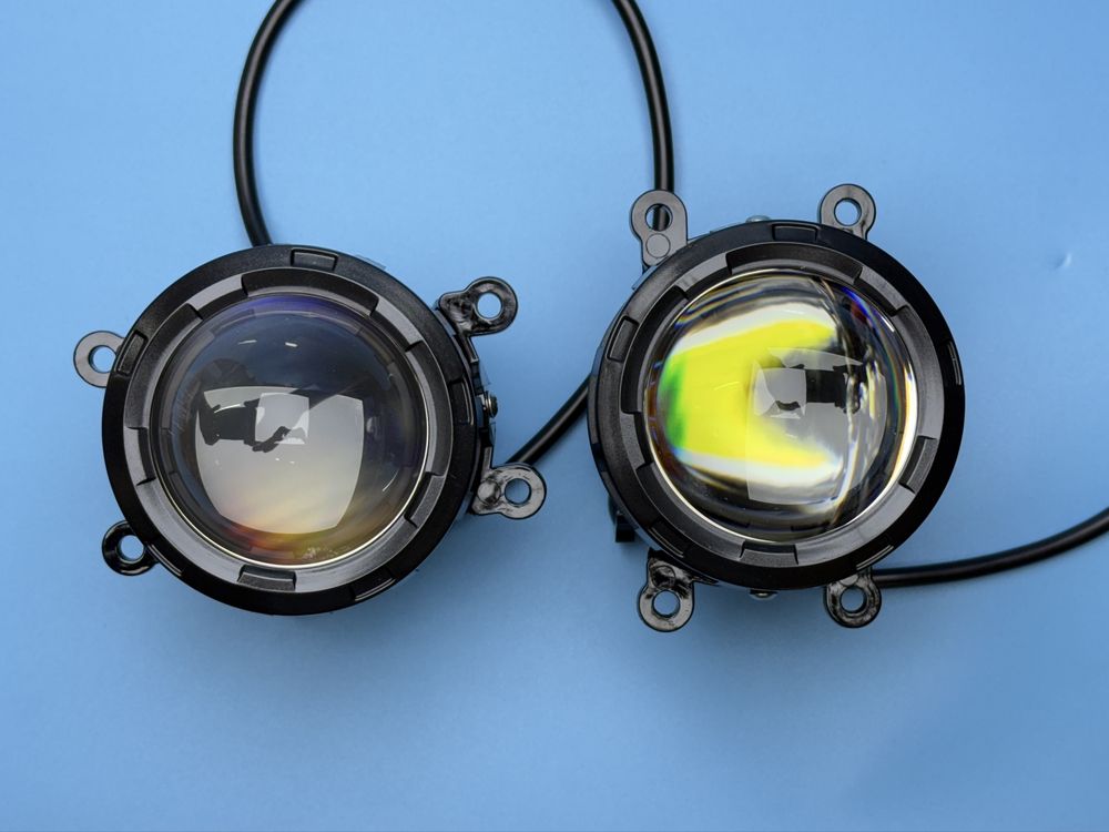 Протитуманні фари LED круглі 3,5" дюйм противотуманки Renault та інші