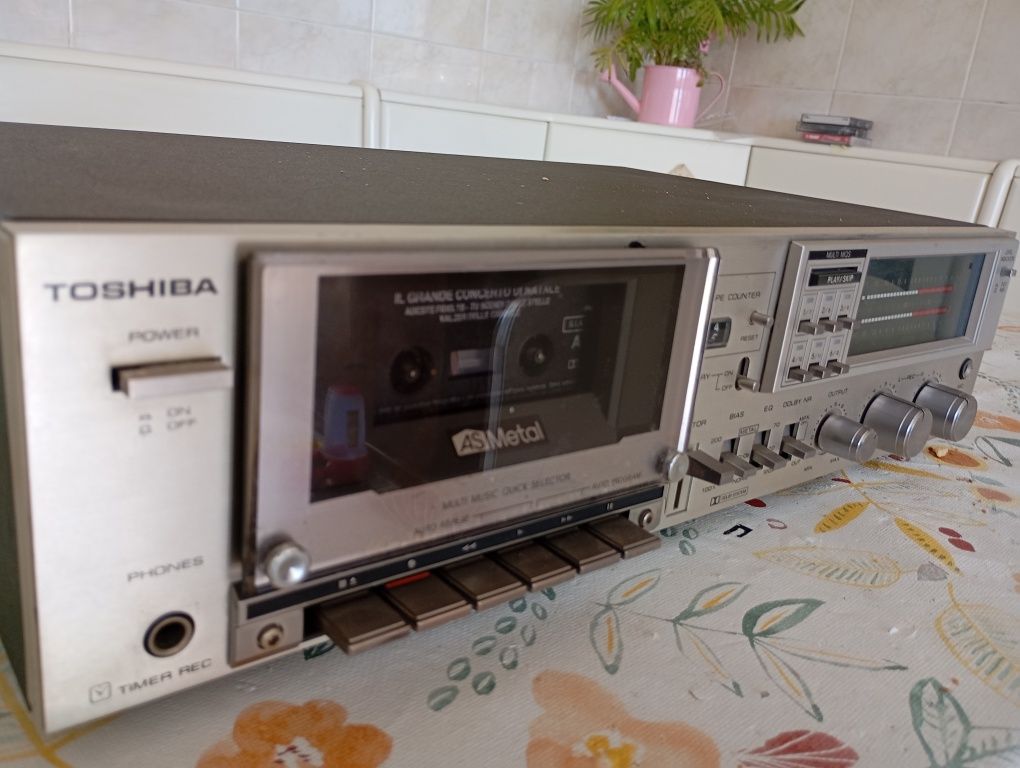 TOSHIBA PCX 40 Cassete Deck Alta Media