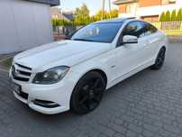 Mercedes-Benz Klasa C Coupe 2.2 CDI 170 KM 2012 Automat Panorama