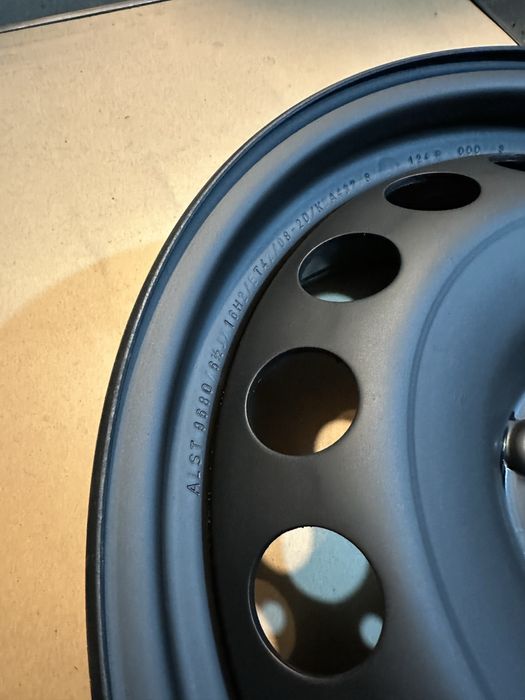 Felga stalowa 16 5x100 et42 j6.5 vw