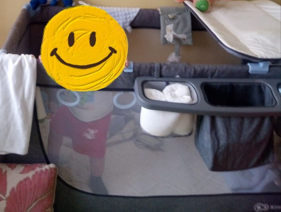 Caminha de viagem de criança da marca kindercraft